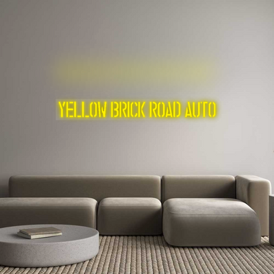 CN LED NEON: Yellow Brick ...