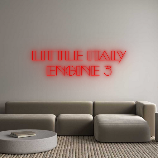 CN LED NEON: Little Italy
...