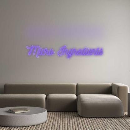 CN LED NEON: Micro Ingredi...