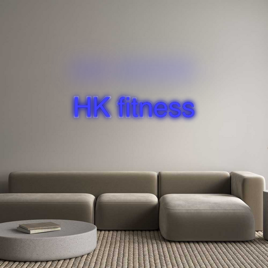 CN LED NEON: HK fitness