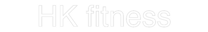 CN LED NEON: HK fitness