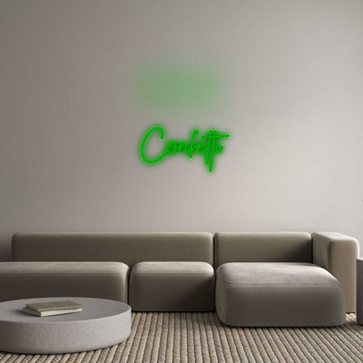 CN LED NEON: Confetti