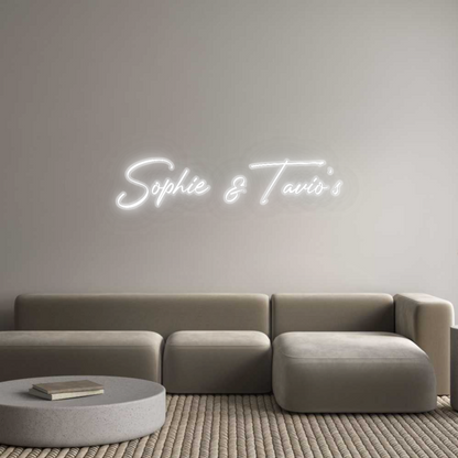 CN LED NEON: Sophie & Tavi...