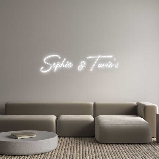 CN LED NEON: Sophie & Tavi...