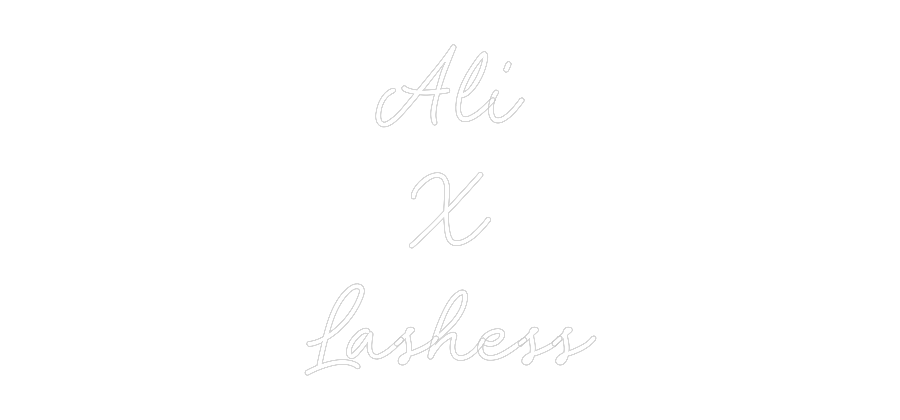 CN LED NEON: Ali
X
Lashess