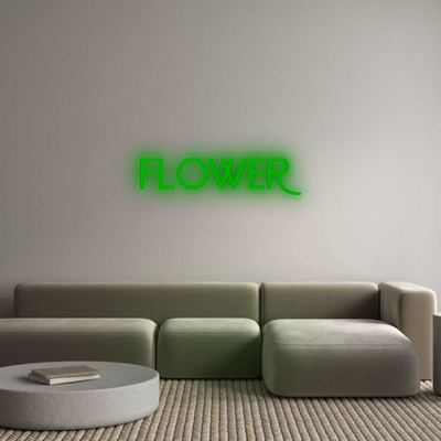 CN LED NEON: FLOWER