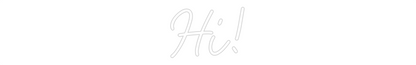 CN LED NEON: Hi!