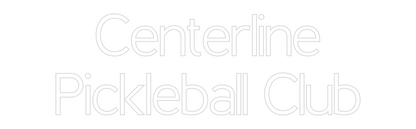 CN LED NEON: Centerline
P...