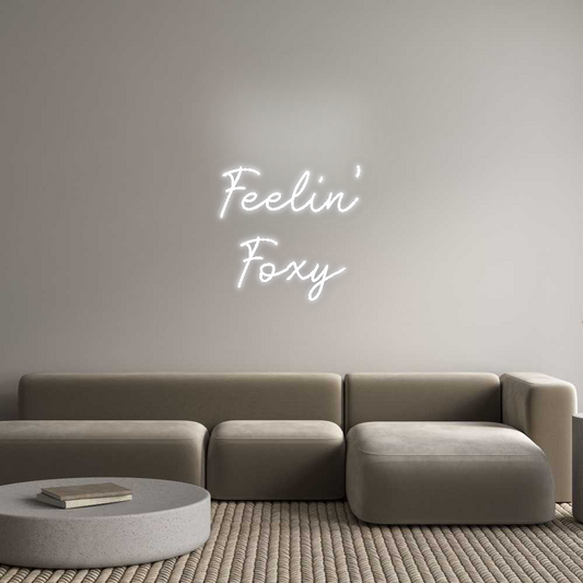 CN LED NEON: Feelin’
Foxy
