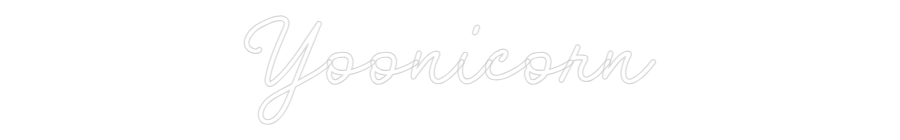 CN Name Neon: Yoonicorn