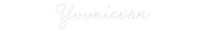 CN Name Neon: Yoonicorn