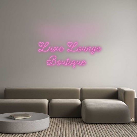 CN LED NEON:   Luxe Lounge...