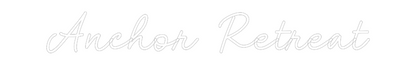 CN LED NEON: Anchor Retreat