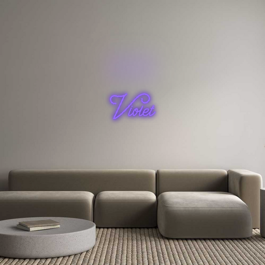 CN LED NEON: Violet