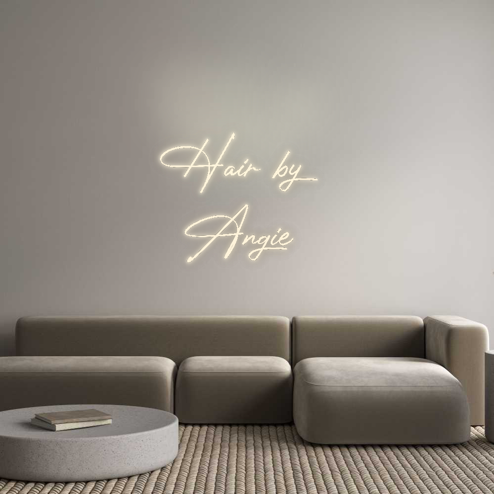 CN LED NEON: Hair by 
Ang...