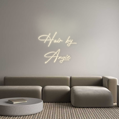CN LED NEON: Hair by 
Ang...