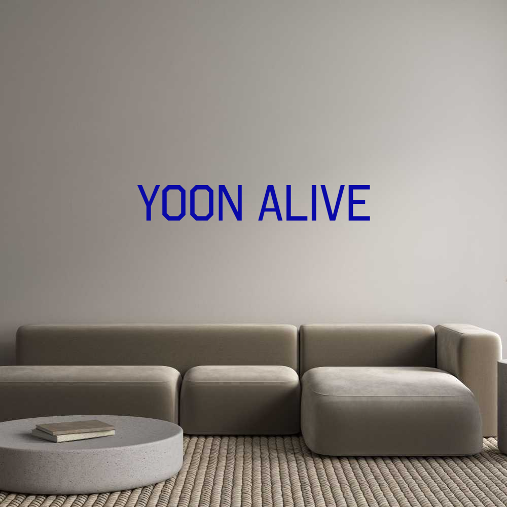 CN Acrylic Letter: Yoon Alive