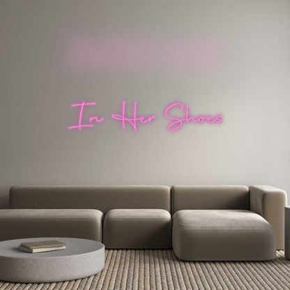 CN LED NEON: In Her Shoes