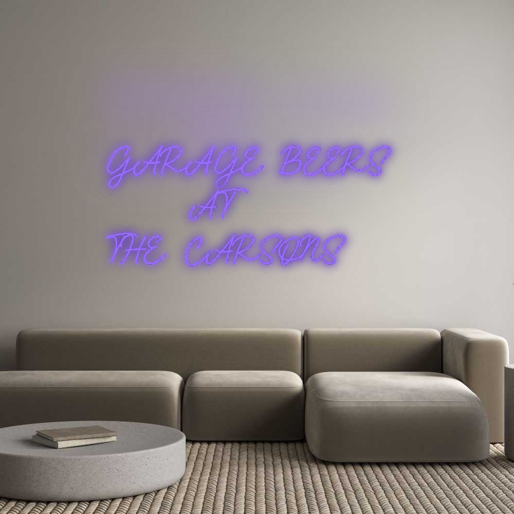 CN LED NEON: GARAGE BEERS ...