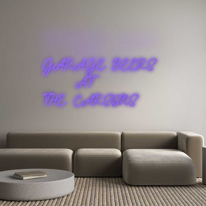 CN LED NEON: GARAGE BEERS ...