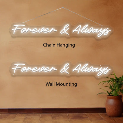 Always And Forever Sign