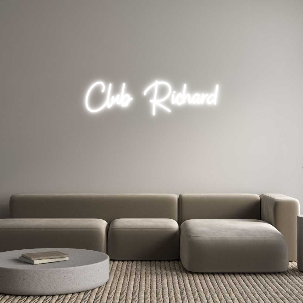 Custom Neon: Club Richard