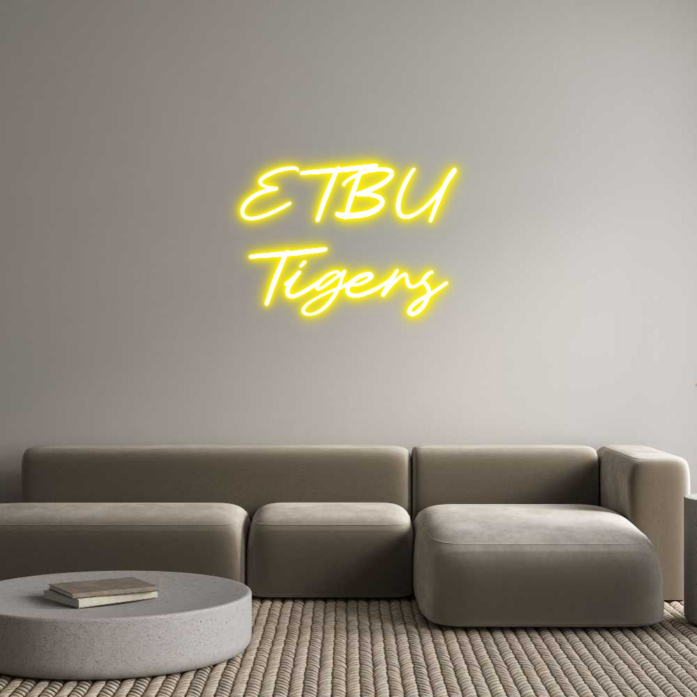 Custom Neon: ETBU
Tigers