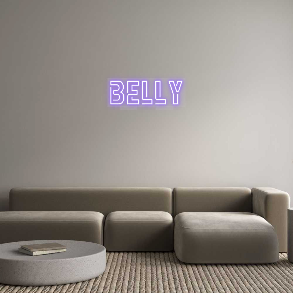Custom Neon: belly