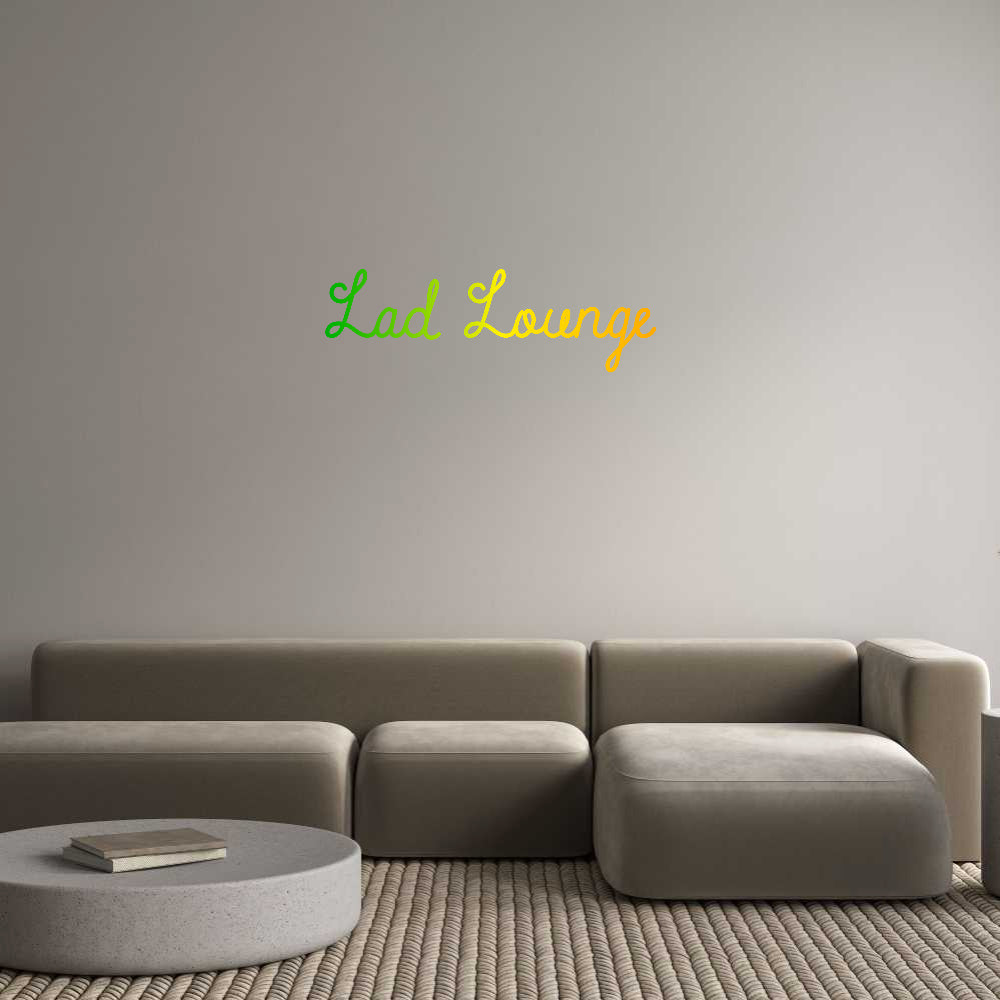 Custom Neon: Lad Lounge