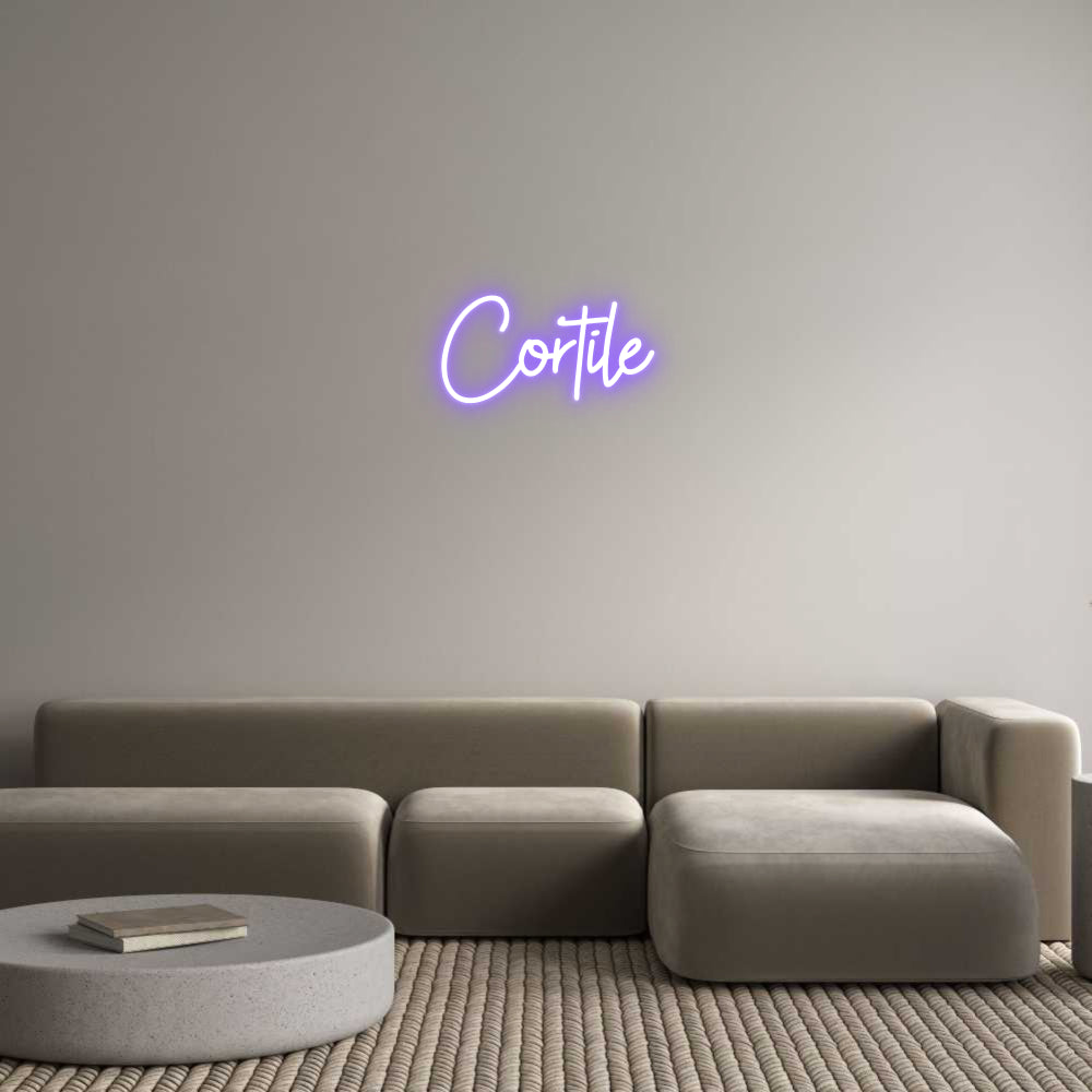 Custom Neon: Cortile