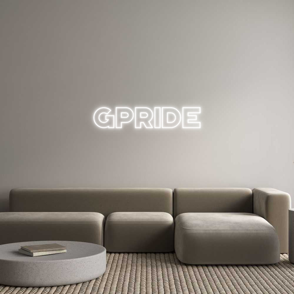 Custom Neon: GPRIDE