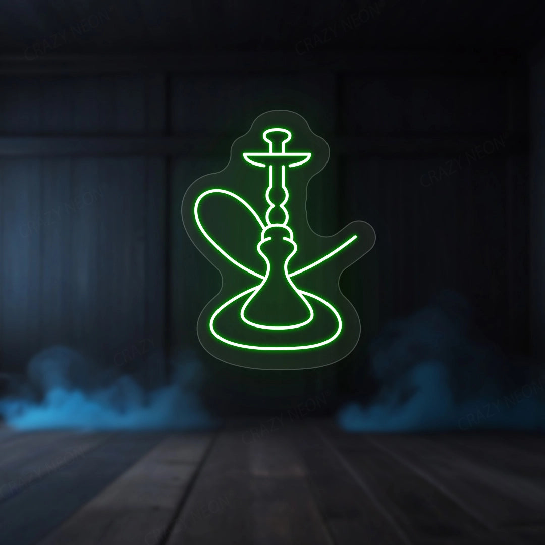 Smoke Pot Neon Sign | Green