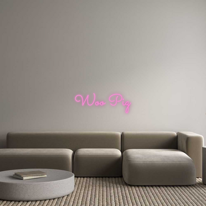 CN LED NEON: Woo Pig