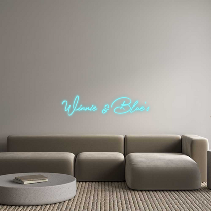 CN LED NEON: Winnie & Blue’s