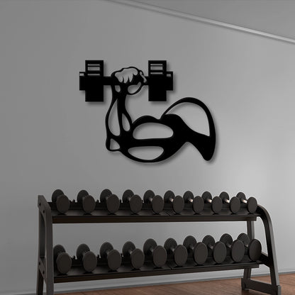 Muscle Metal Sign