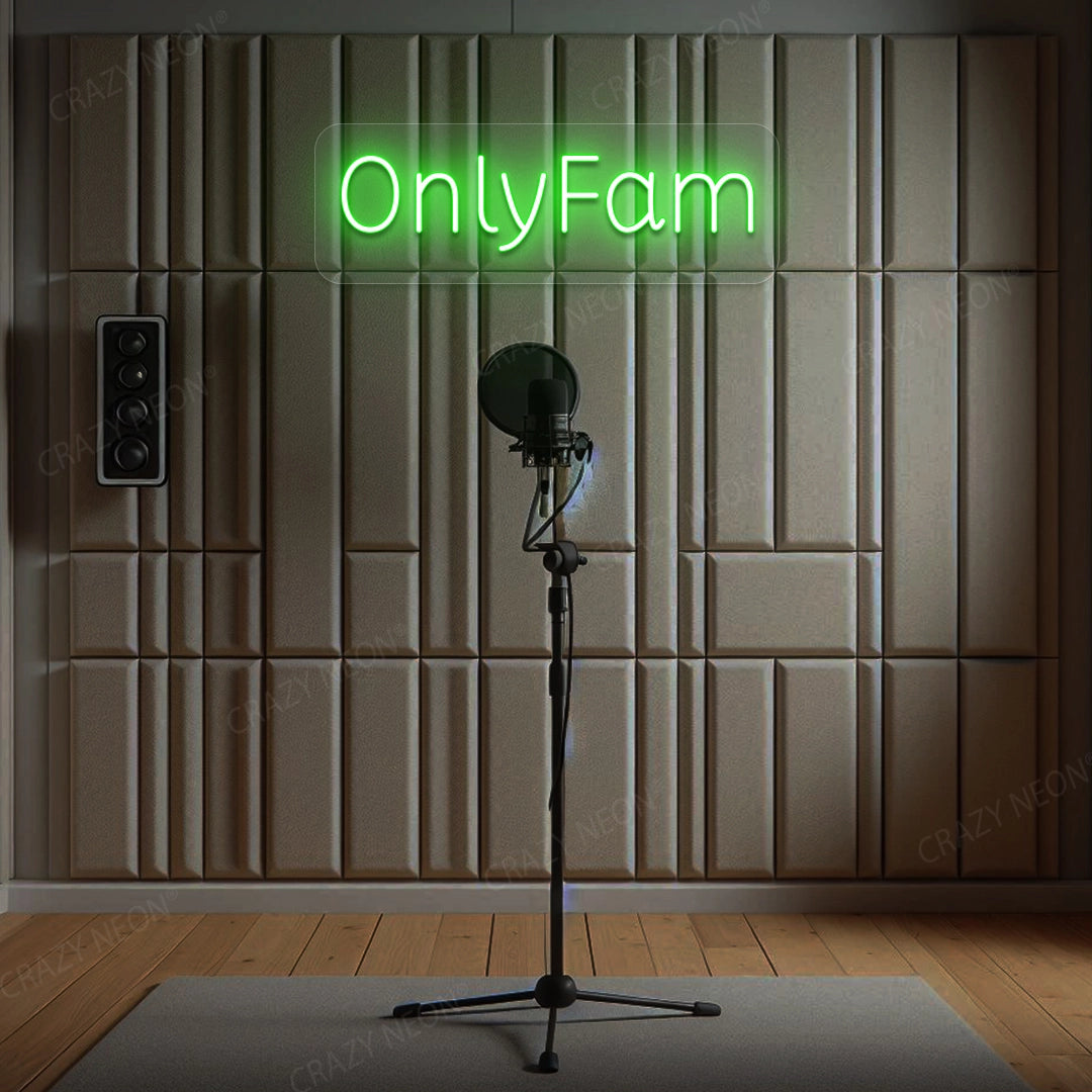 Only Fam Neon Sign | Green 