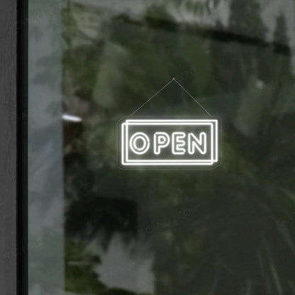 Open Sign | white