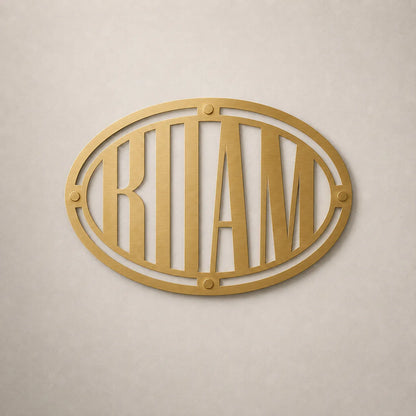 Custom Metal Logo Sign