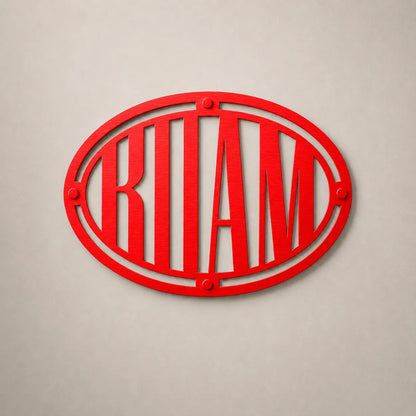 Custom Metal Logo Sign
