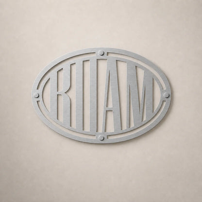 Custom Metal Logo Sign