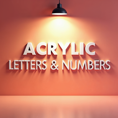 Acrylic Letters & Numbers