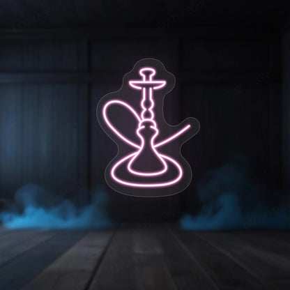 Smoke Pot Neon Sign | pink