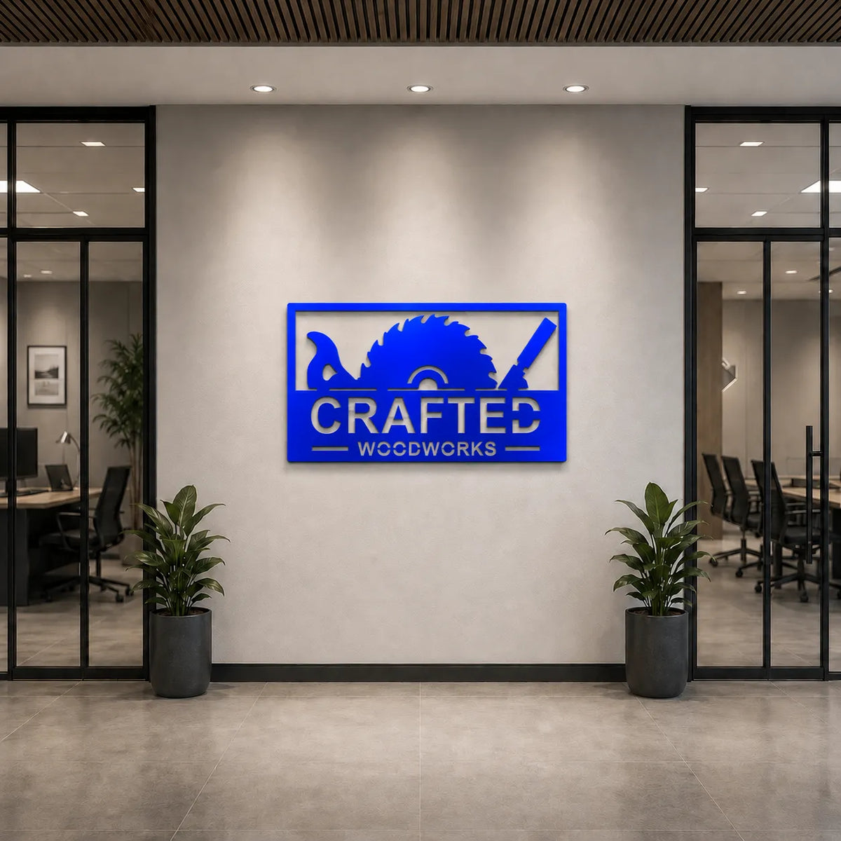 Custom Metal Logo Sign