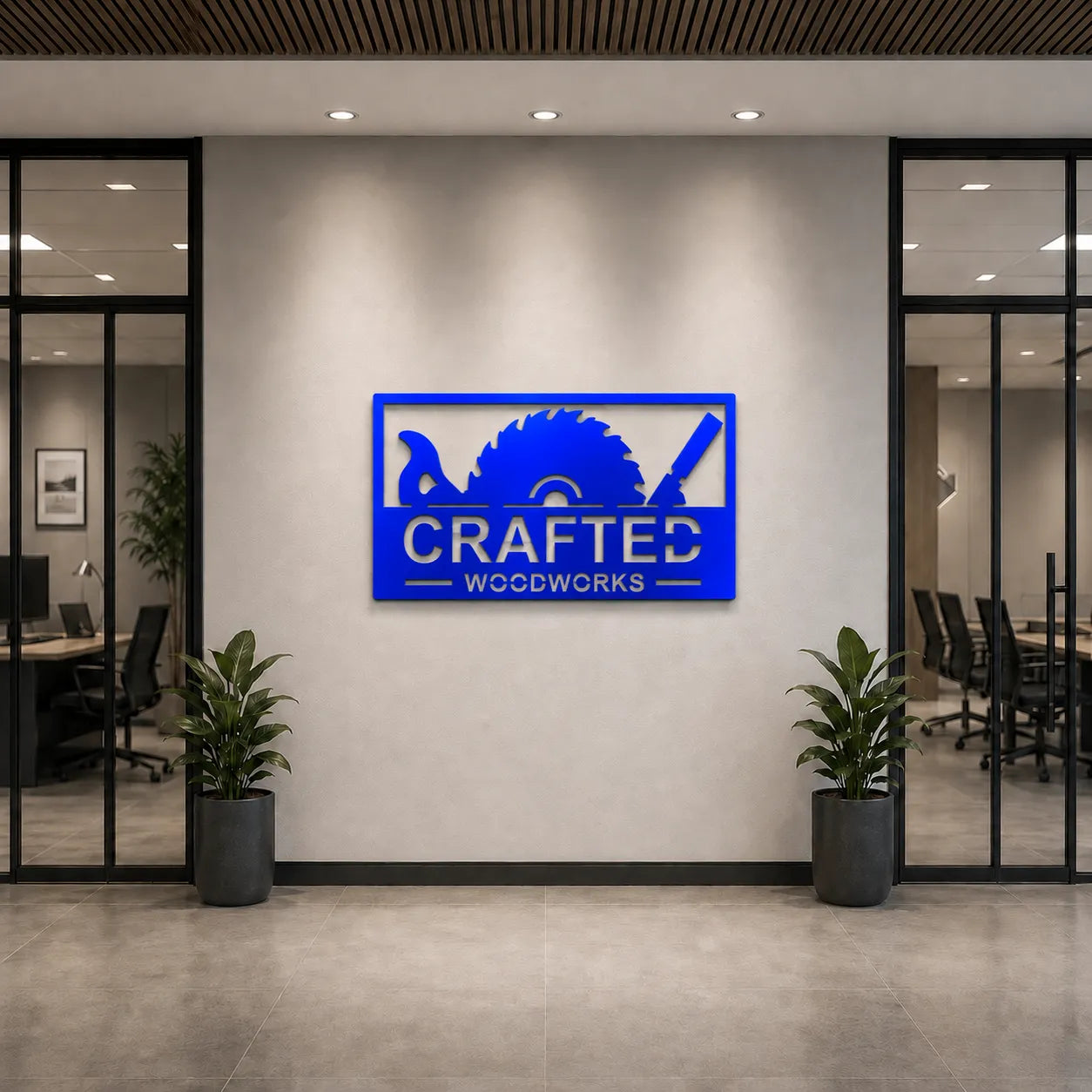 Custom Metal Logo Sign