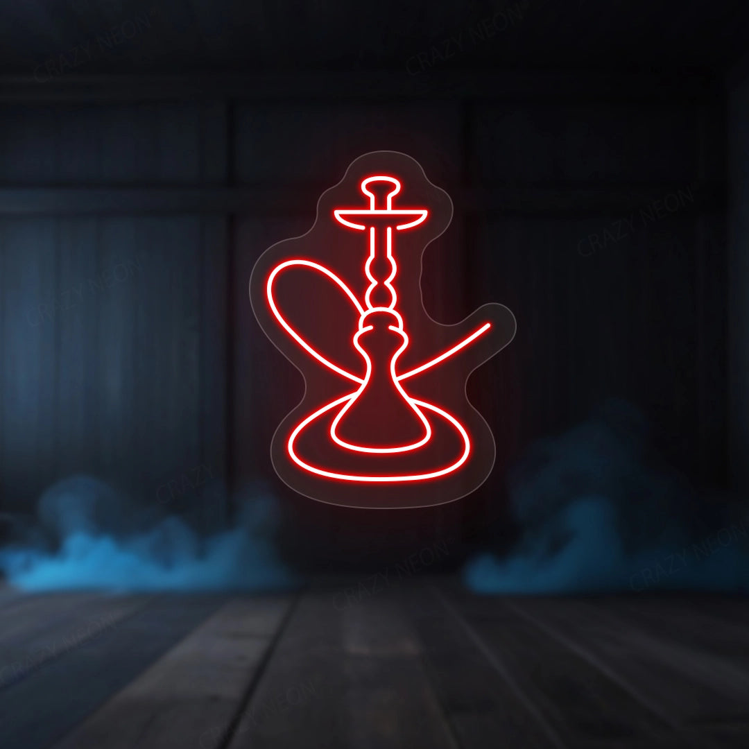 Smoke Pot Neon Sign | red