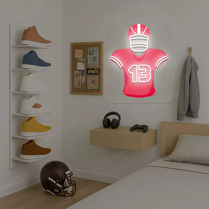 San Francisco Purdy 13 Jersey Football Neon Artwork