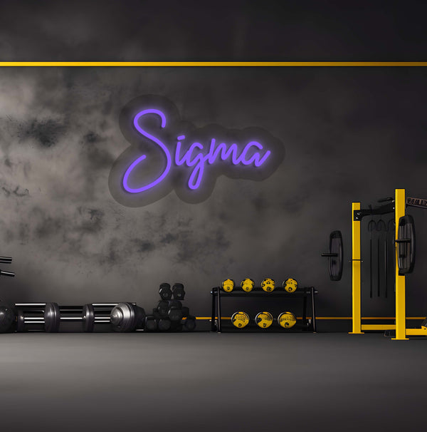 Sigma Neon Sign