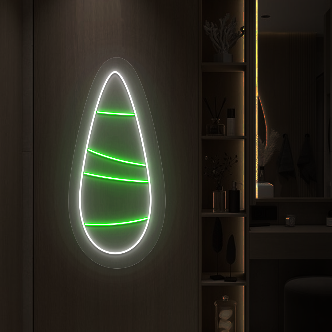 Minimal Tips Nail Neon Sign