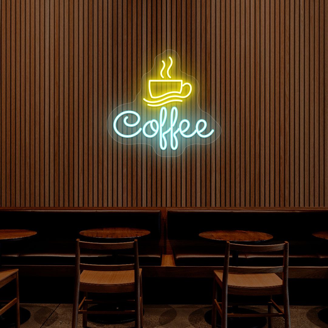 Coffee Cafe Neon Sign