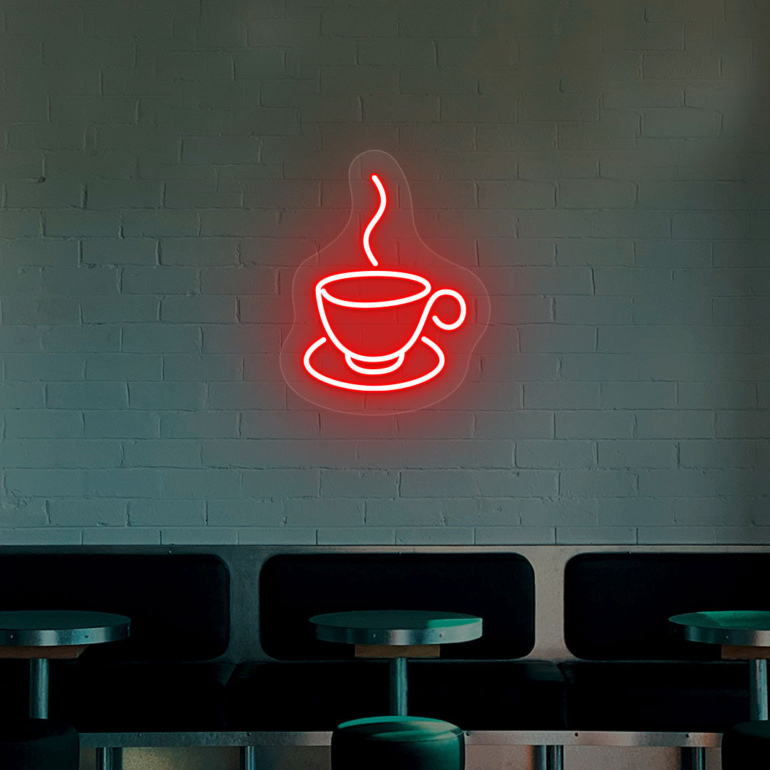 Coffee Neon Sign - CNUS000013 - Red